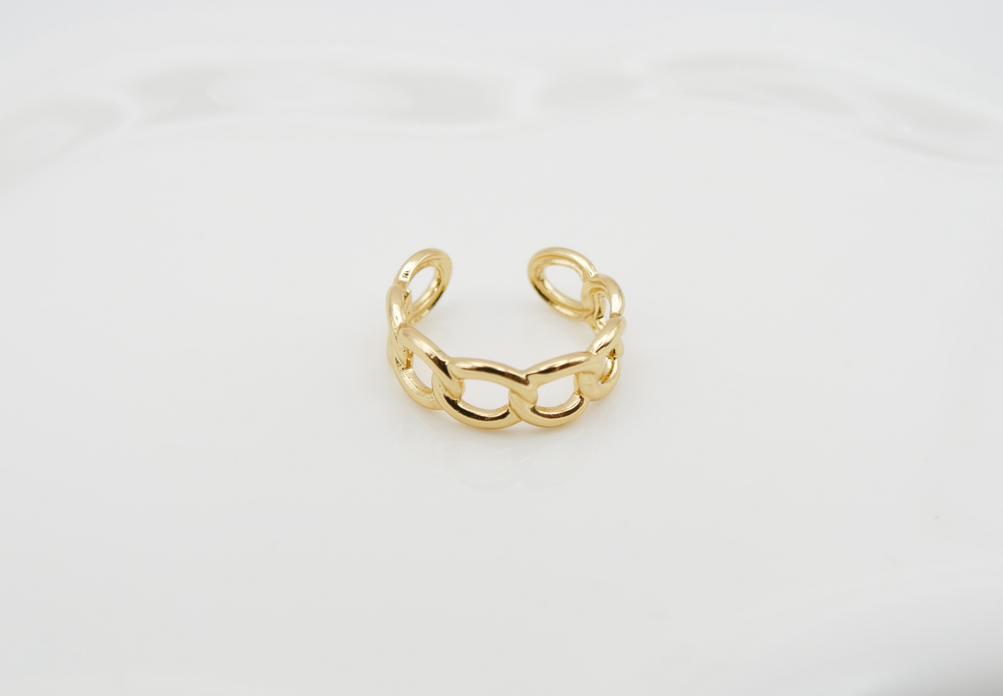 Bague Chain — Acier inoxydable 316L