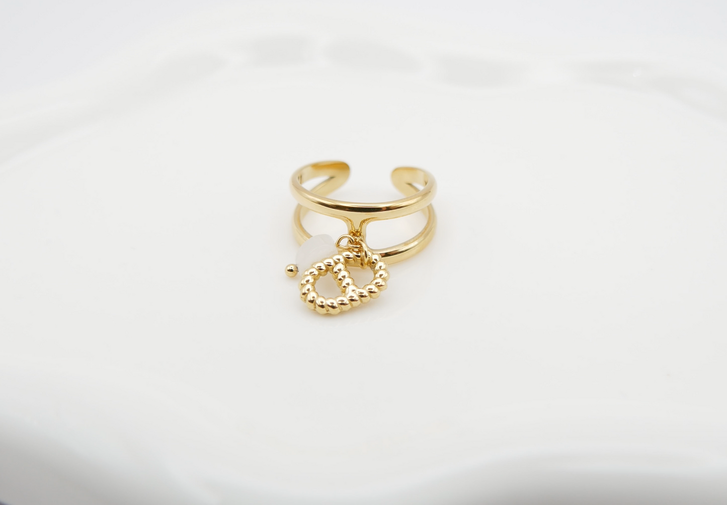 Bague Ivory — Acier inoxydable 316L