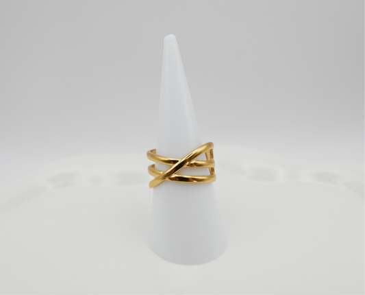 Bague Soraya — Acier inoxydable 316L