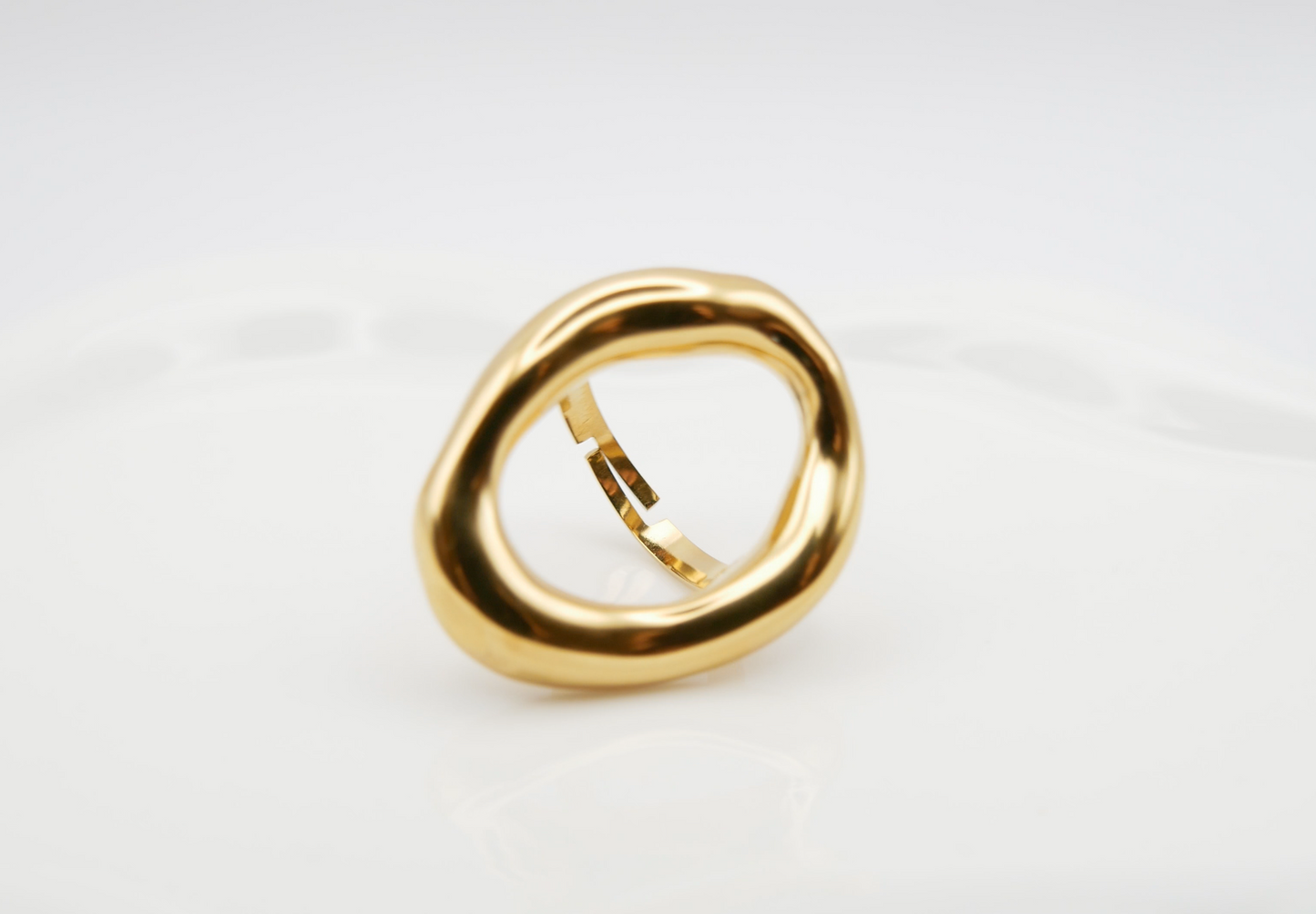Bague Curve — Acier inoxydable 316L