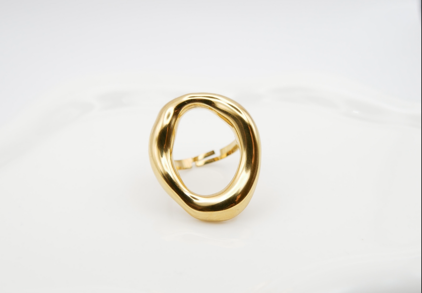 Bague Curve — Acier inoxydable 316L