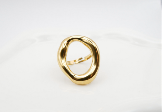 Bague Curve — Acier inoxydable 316L