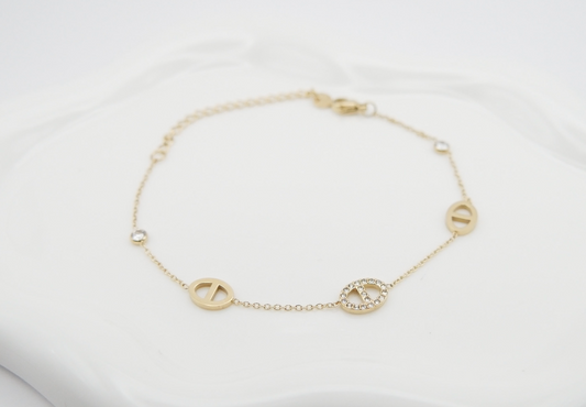 Bracelet Yara — Acier inoxydable 316L