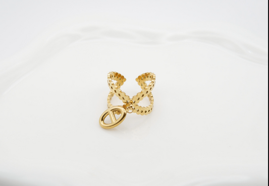 Bague Beya — Acier inoxydable 316L