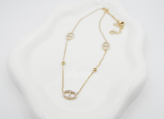 Collier Assia — Acier inoxydable 316L