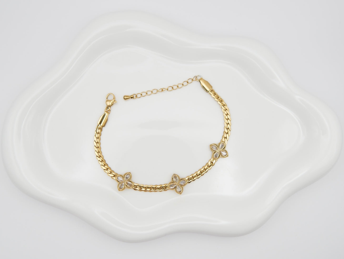 Bracelet Zuri Blossom — Acier inoxydable 316L