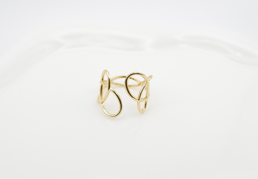 Bague Gaïa — Acier inoxydable 316L