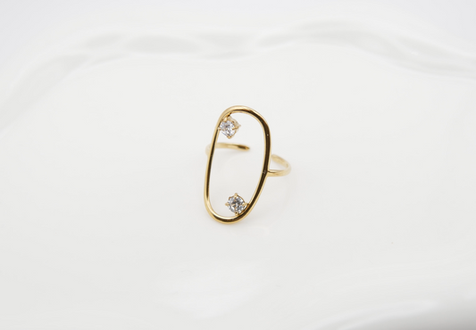 Bague Elyz — Acier Inoxydable 316L